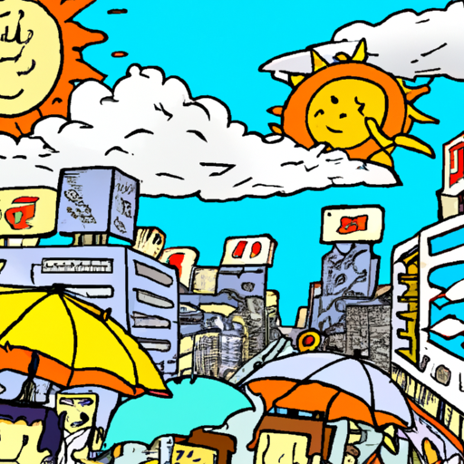 Scorching Heat Continues in Japan; Rain Relief Expected Mid-Next Week