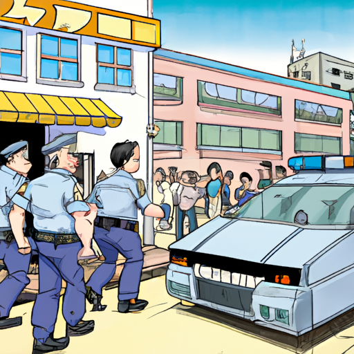 Man Arrested After Crashing Car into Okinawa Police Station Entrance