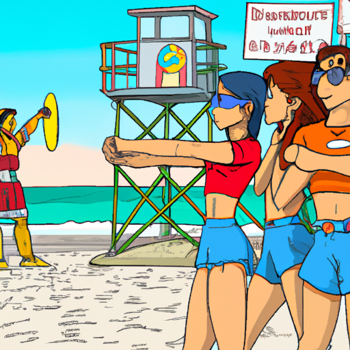 Close Call at Beach: Quick Intervention Saves Four Lives, Fifth Student in Critical Condition