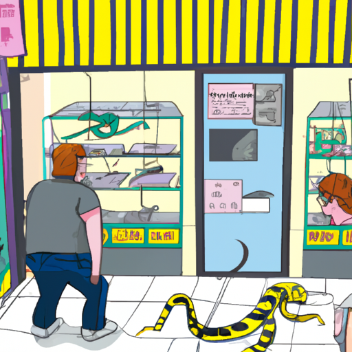 Serpent on the Loose: 3-Meter-Long Snake Escapes Shop