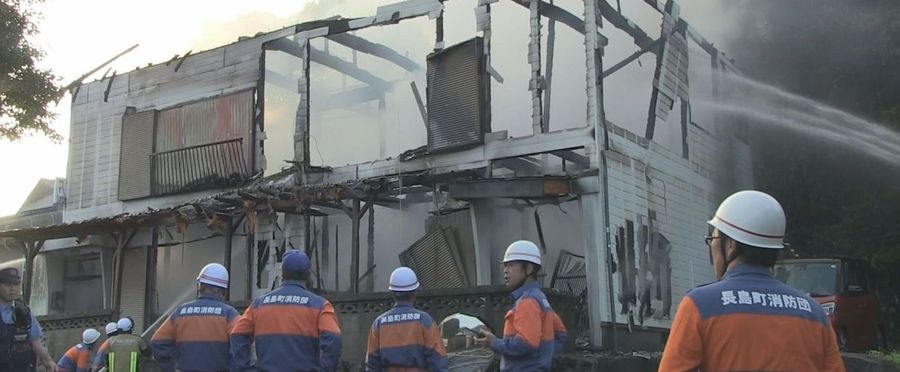 Tragic Flames: Family Missing Amid House Inferno in Japan