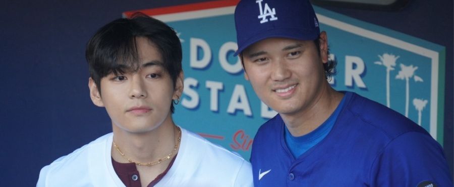 BTS's V and Ohtani Share a Smiling Snapshot