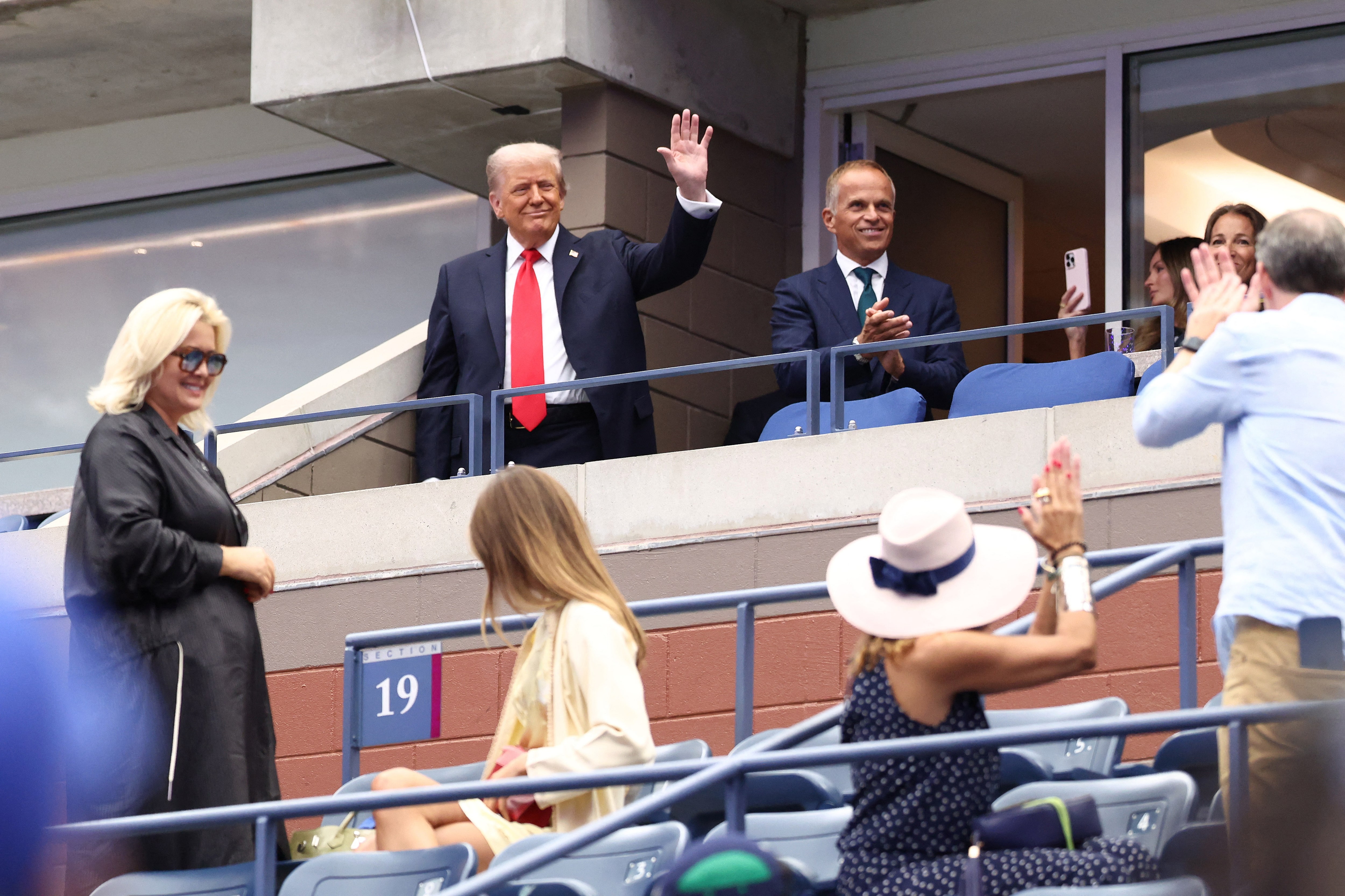 Chaos Unfolds at National Open Amid Trump's Attendance