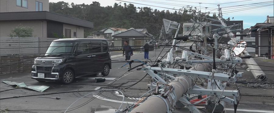 Makinohara Faces Largest Tornado Ever Recorded in Japan