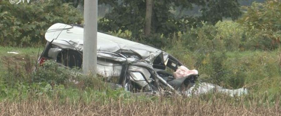 Tragic Car-Trailer Encounter Claims Two Lives