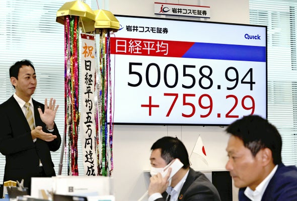 Nikkei Index Shatters 50,000: A Historic First-Time Feat!