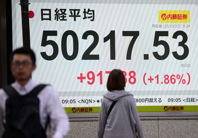 Nikkei Index Reaches New Heights: Breaks Through Historic 50,000 Yen Mark