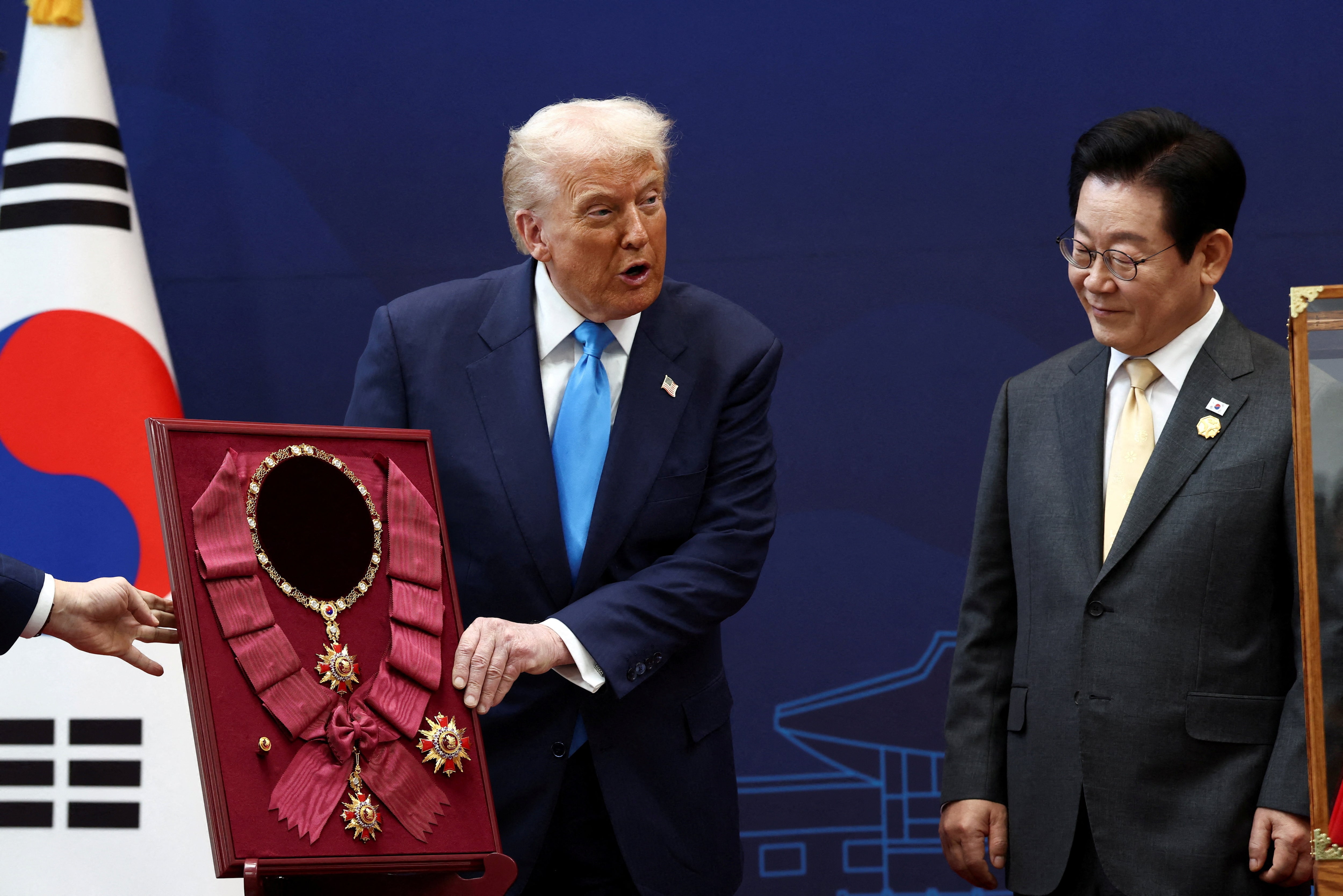 South Korea Honors Trump with Highest Medal of Honor
