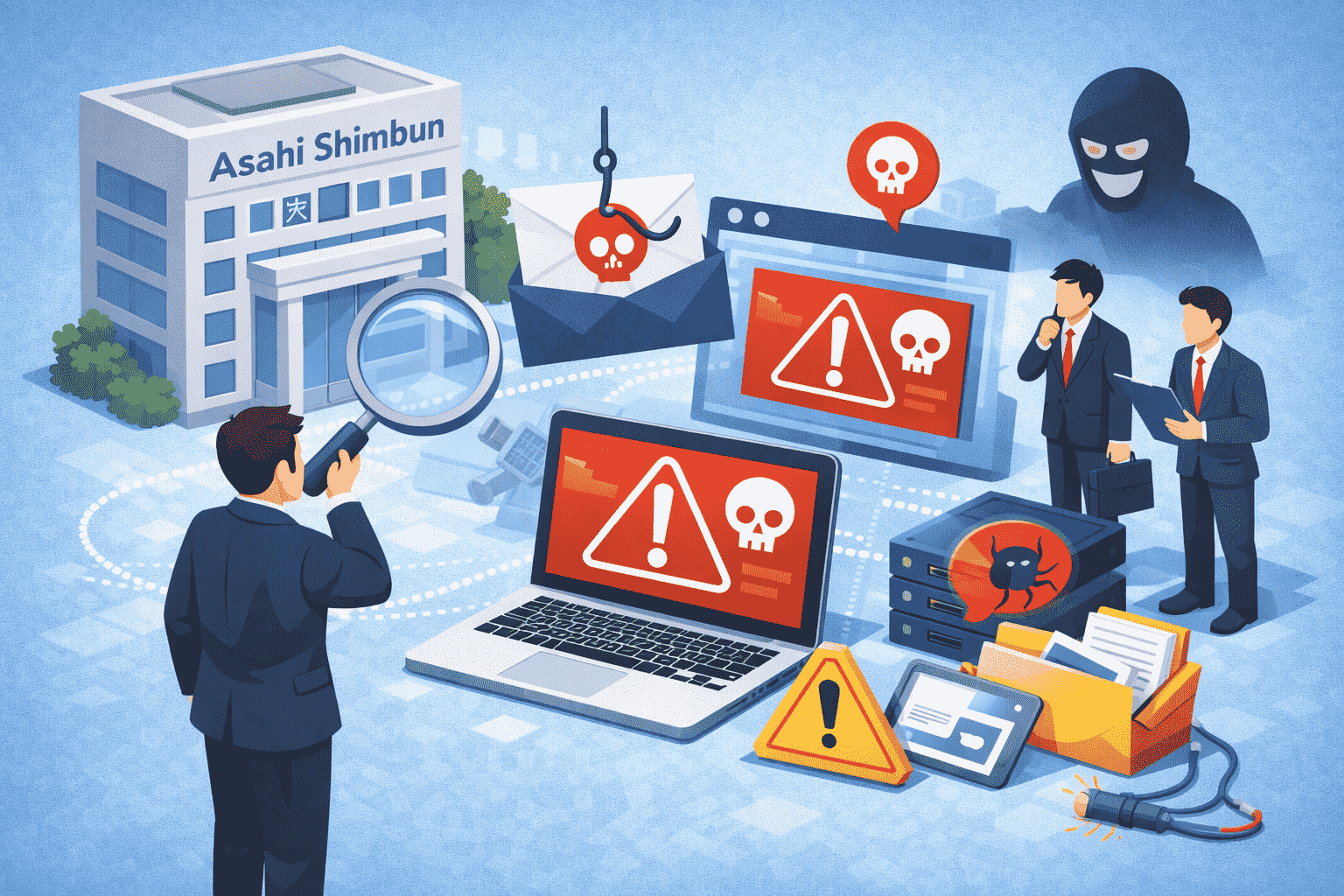 Beware of 'Asahi Journalist' Phishing Scams, Authorities Warn