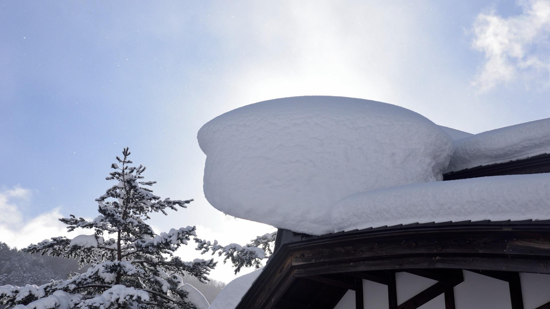 Heavy Meltdown: Beware, Thawing Snow Weighs up to 10 Times More!