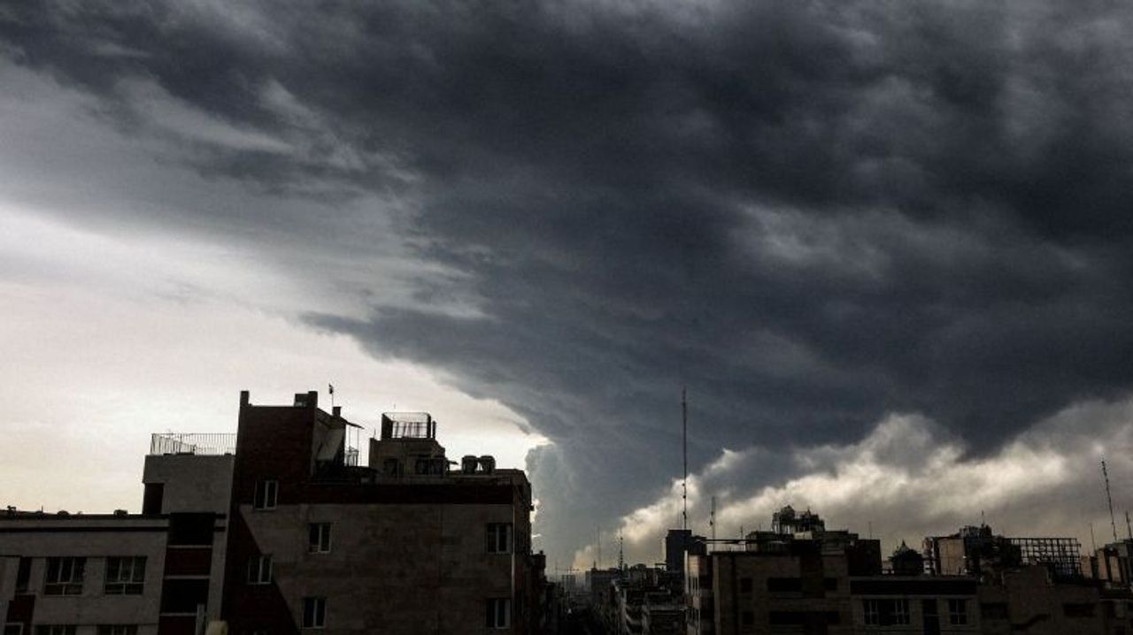 Mystery Black Rain Streaks Across Iran's Capital: Industrial Pollution at Its Peak?