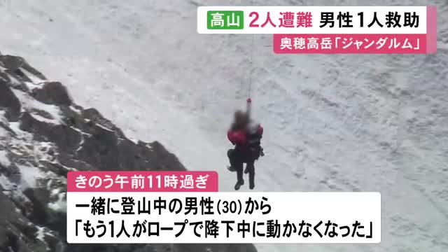 Rocky Rescue: Mountain Climber's Perilous Predicament