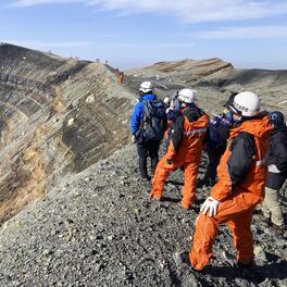 Unrecovered Helicopter Stirs Aso Crater Months Post-Crash