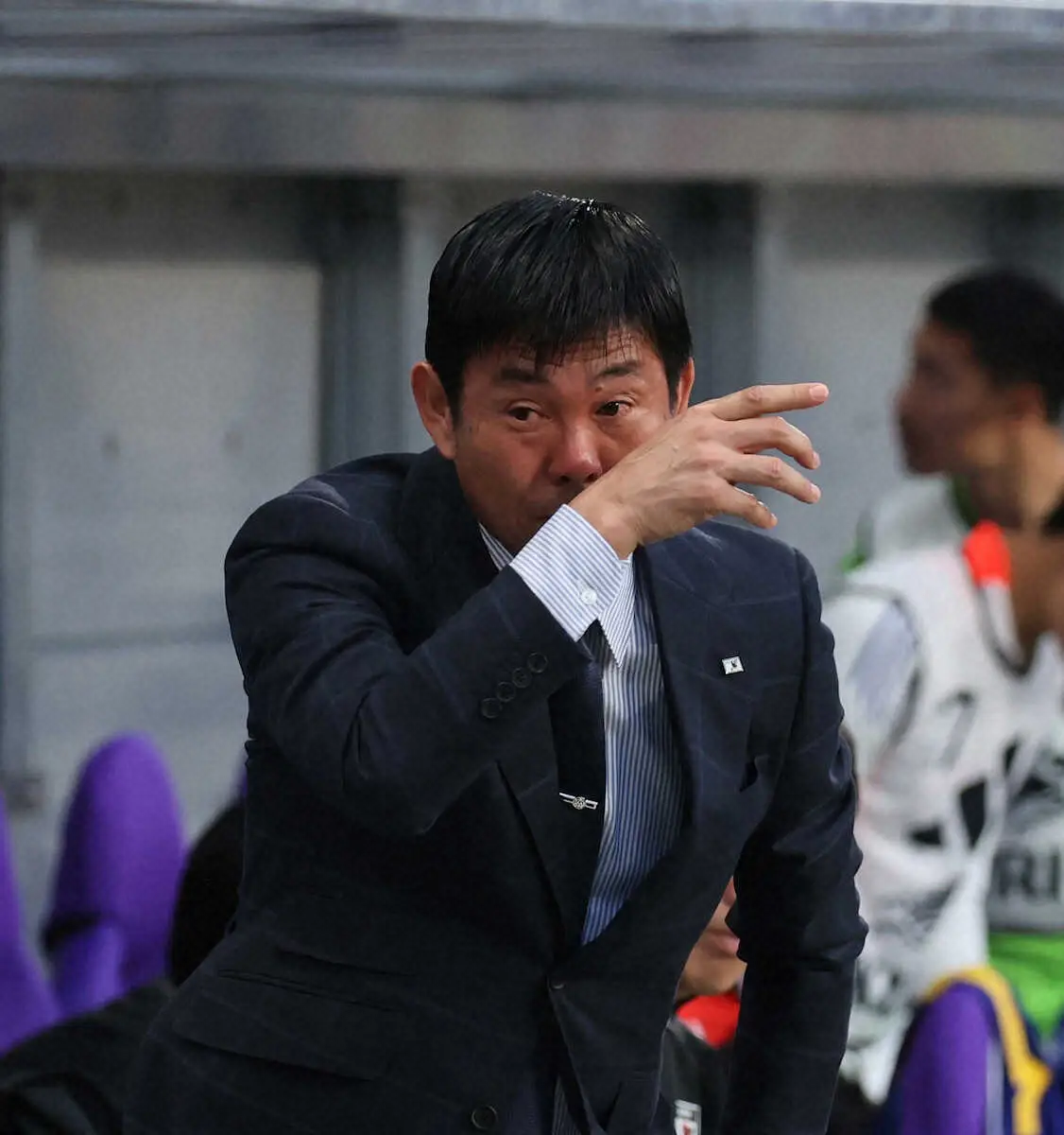 Emotional High: Soccer Legend Morihiro Tears Up Over National Anthem
