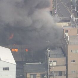 Fire Fury in Osaka: Industrial Blaze Engulfs Eight Buildings