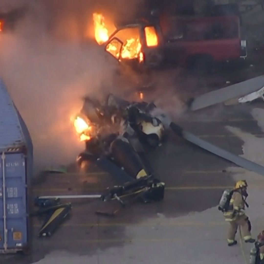 Tragedy Strikes as TV Station Helicopter Crashes in LA: 3 Dead